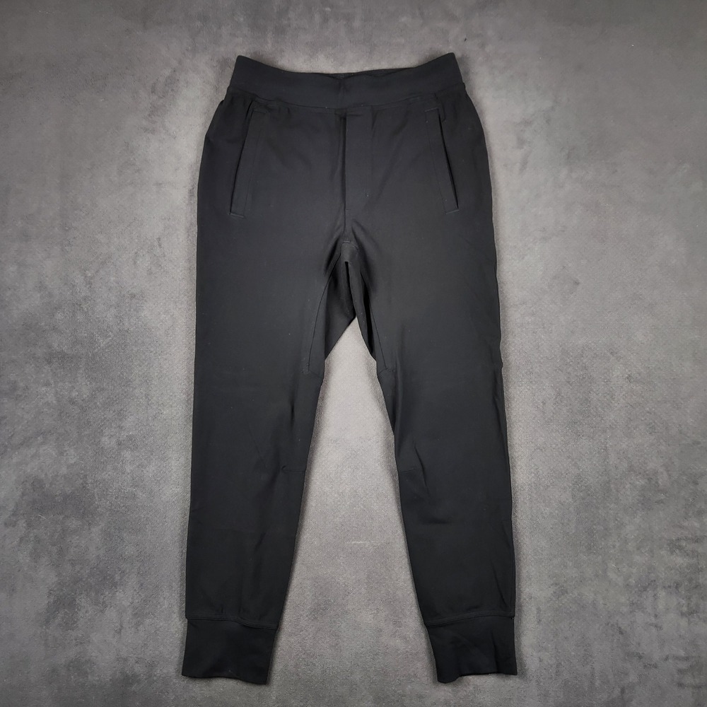 Lululemon Intent Jogger Mens Medium 30" Inseam Black Stretch Sweatpants Gym